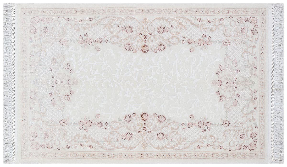 Tapis fait main HANEDAN petit tapis de couloir pourpre 1,11 m²