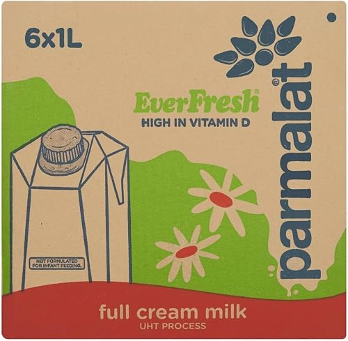 Full Cream Long Life Milk 1 Liter (Pack of 6)