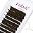 Eyelash Extensions D Curl Individual Lashes 0.15 Mixed Tray 8-14mm Brown Lash Extensions Supplies Classic Eyelashes Professional Salon Use (0.15-D, 8-14mm Mix)