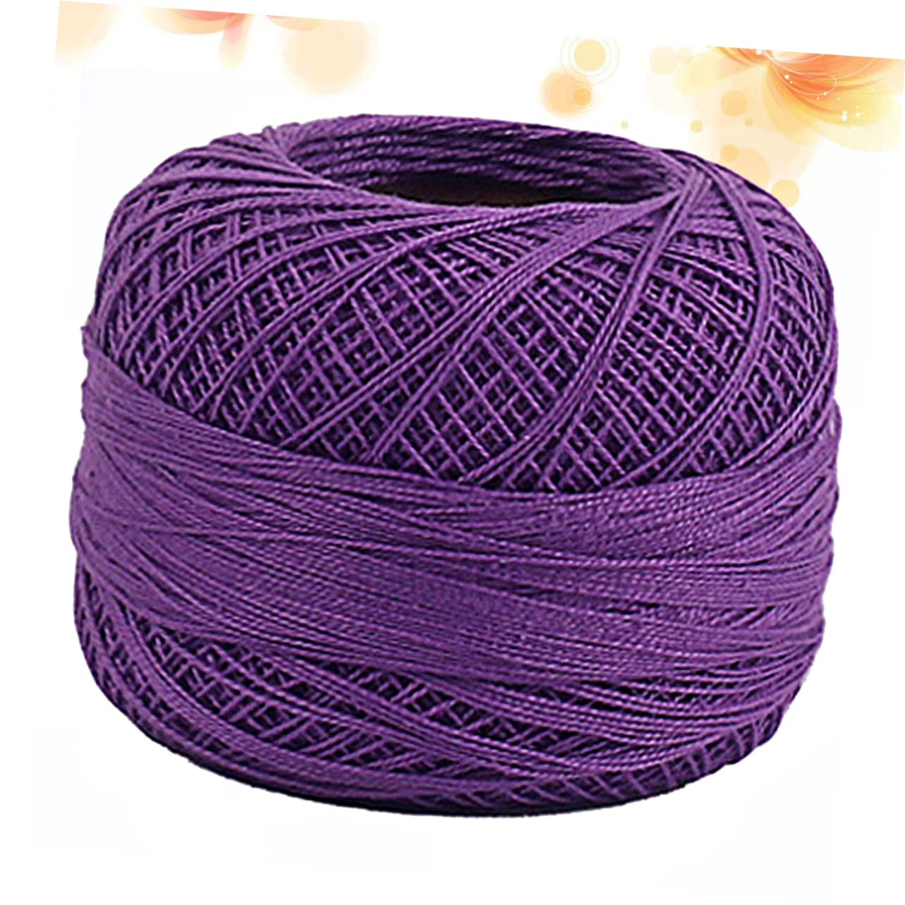 STOBOK 3rotoli Filo Di Cotone Per Uncinetto Gomitolo Per Maglieria e Lavoro Maglia Per Sciarpe e Maglioni Per Creazioni Artigianali e Regali Personalizzati
