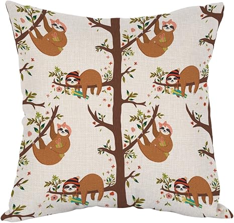 sloth pillow amazon