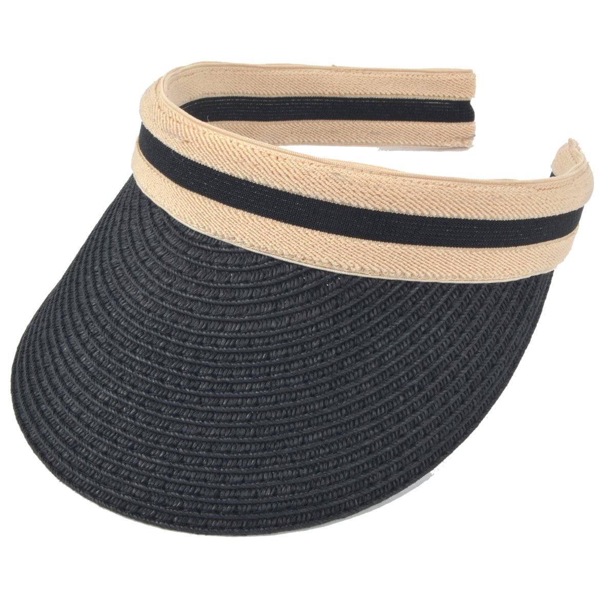 Ruphedy Women Sun Straw Golf Visor Hat 