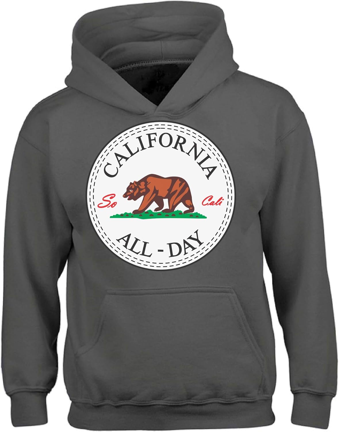 Vizor Cali All Day So Cal Hoodie for Men and Women California State Bear