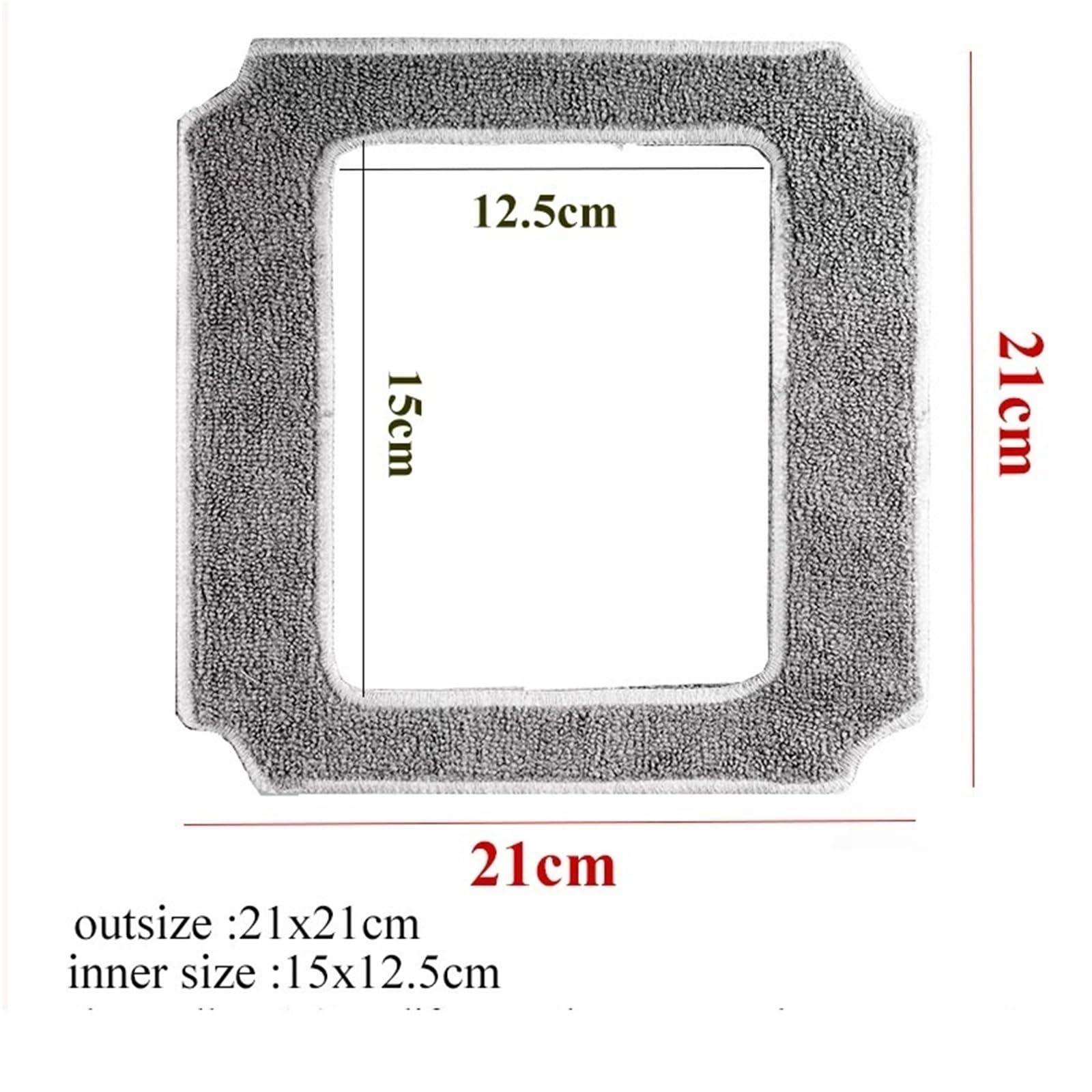Reinigungsmopps, Kompatibel Mit ABIR Und WD8 Fensterputzrobotern, Wiederverwendbare, Waschbare Tücher For Die Fensterreinigung, 6/12/18 Stück(18pcs)