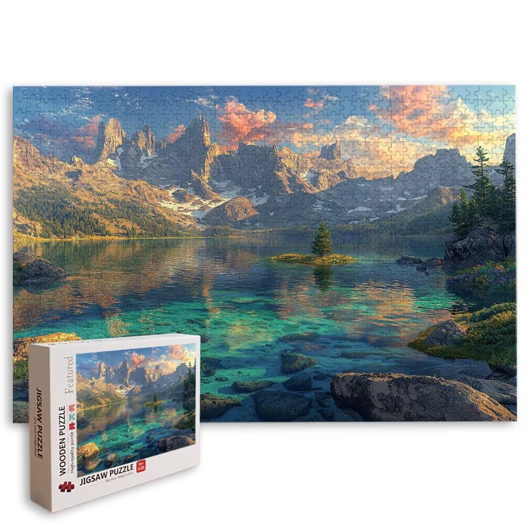 Puzzle Lago, Puzzle 2000 Pezzi Adulti per Decor, Regalo Donna/Uomo -8694