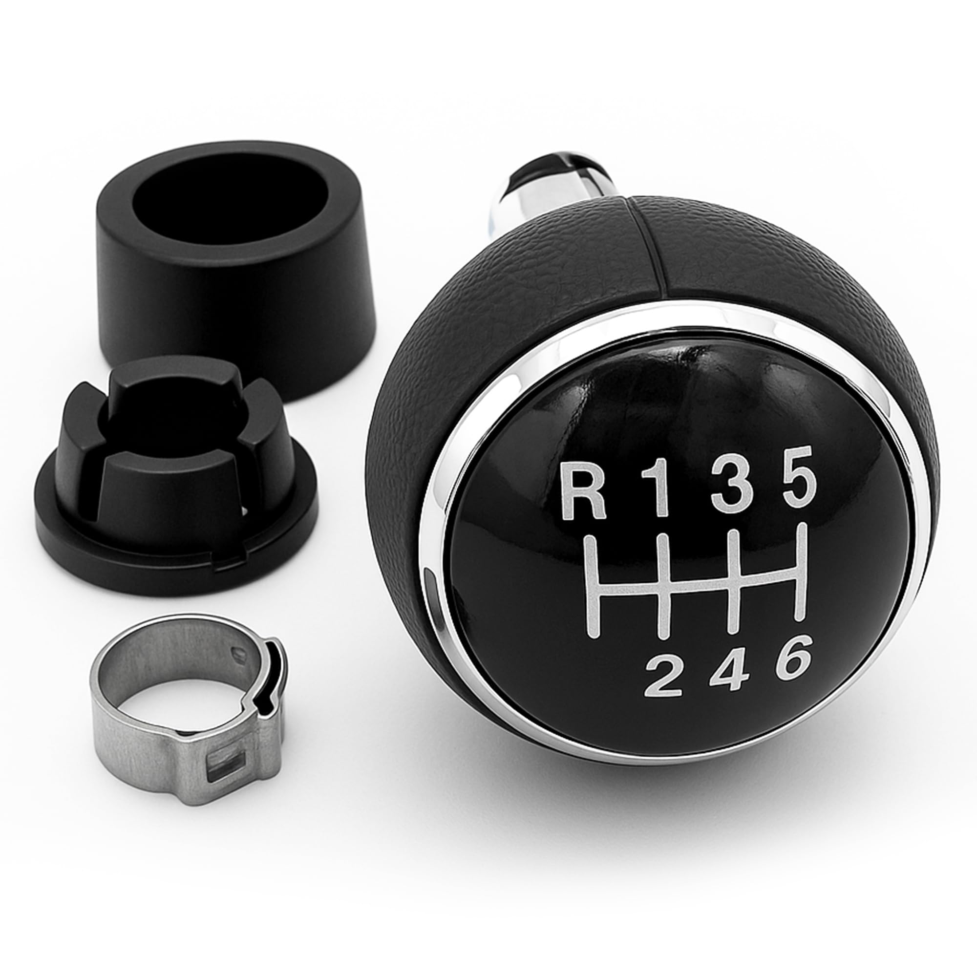 NIMOVA 6 Speed Manuel Gear Shift Knob Gear Stick Knob for Vw Golf Mk5 2005-2009 1K0711113C9