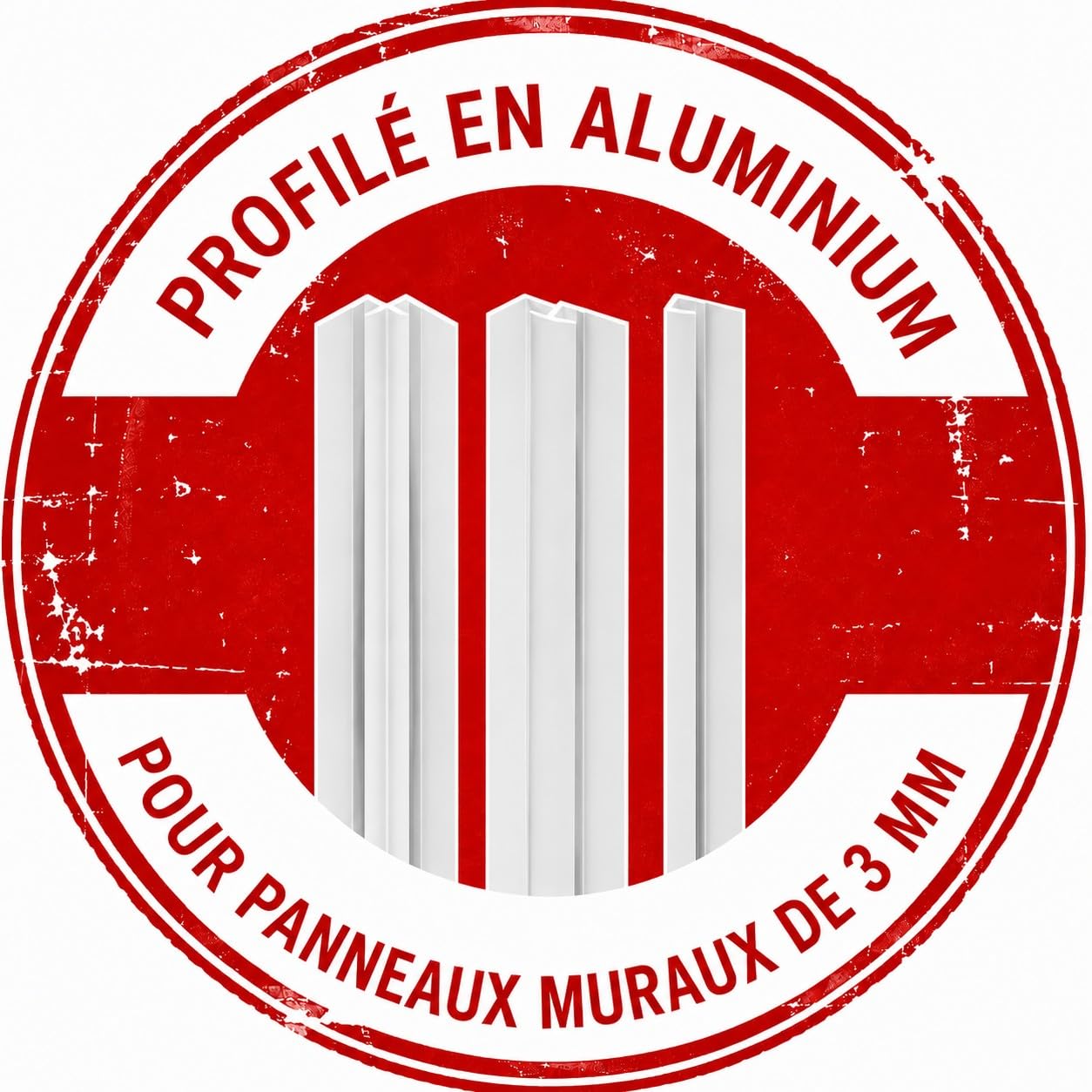 Schulte profilé d'angle intérieur 210cm blanc panneau mural