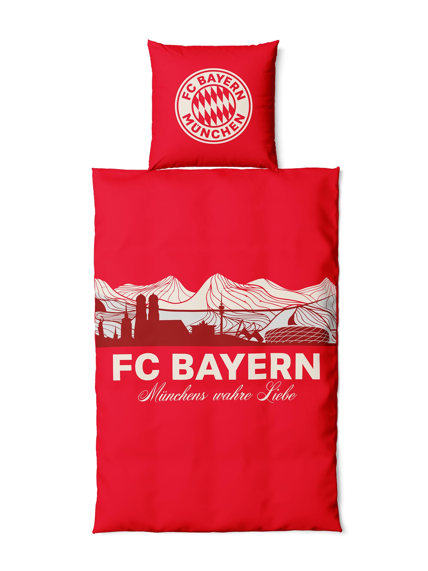 FC Bayern München Parure de lit Collection Automne Rouge