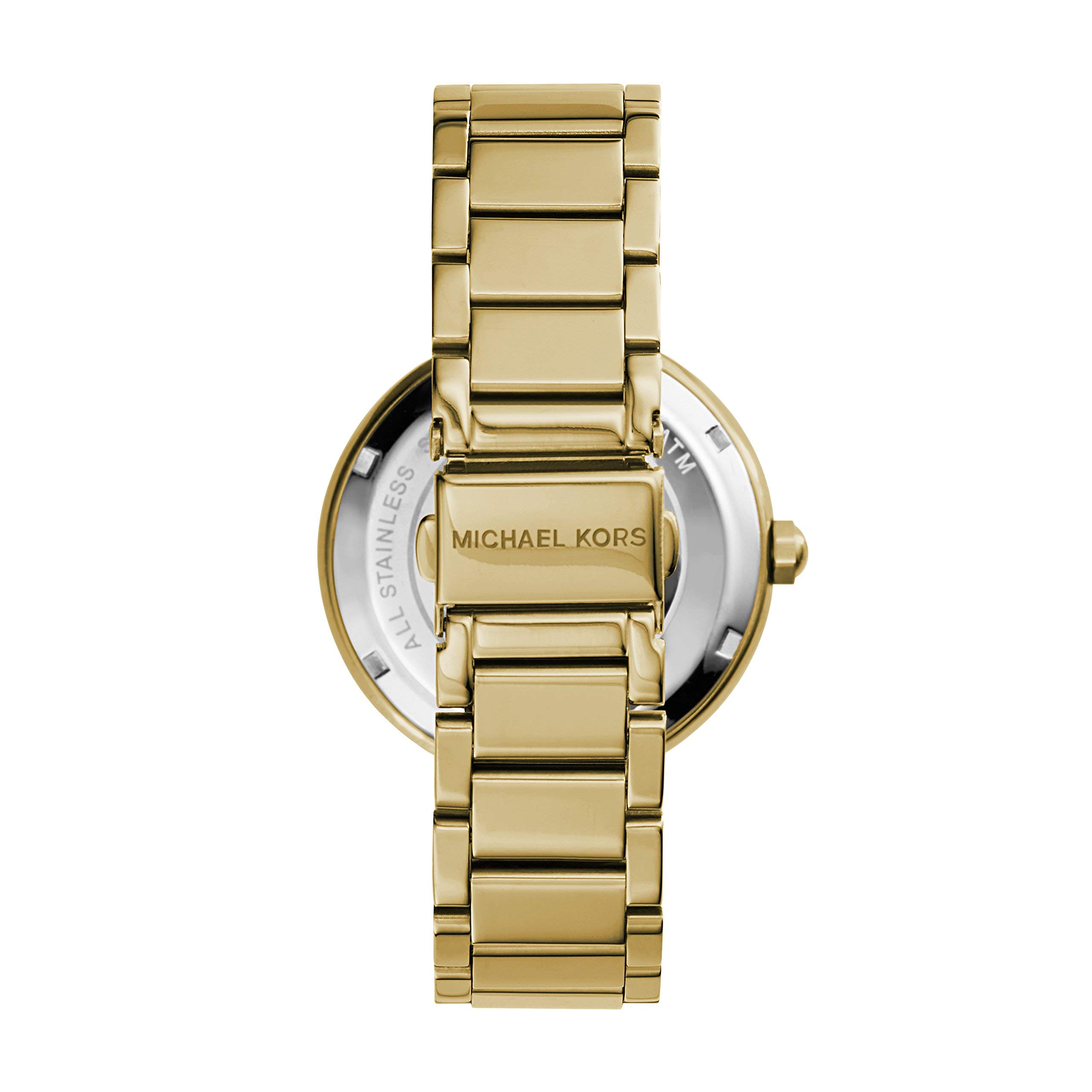 Michael Kors Reloj para Mujer Parker, Movimiento de Tres Agujas, MK5784 & Reloj para Mujer Slim Runway, Movimiento de Tres manecillas, MK3493