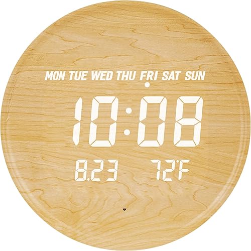 Reloj de pared con luz extra grande para baloncesto deporte sin tictac reloj inteligente luminoso silencioso funciona con pilas reloj digital de