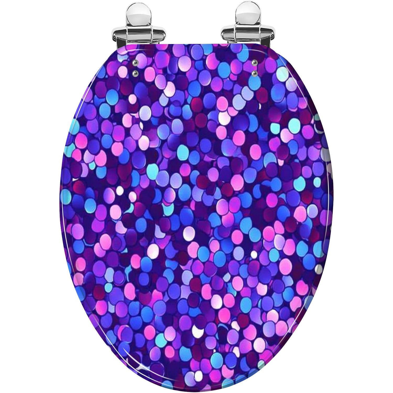 Sedile WC allungato per bagno