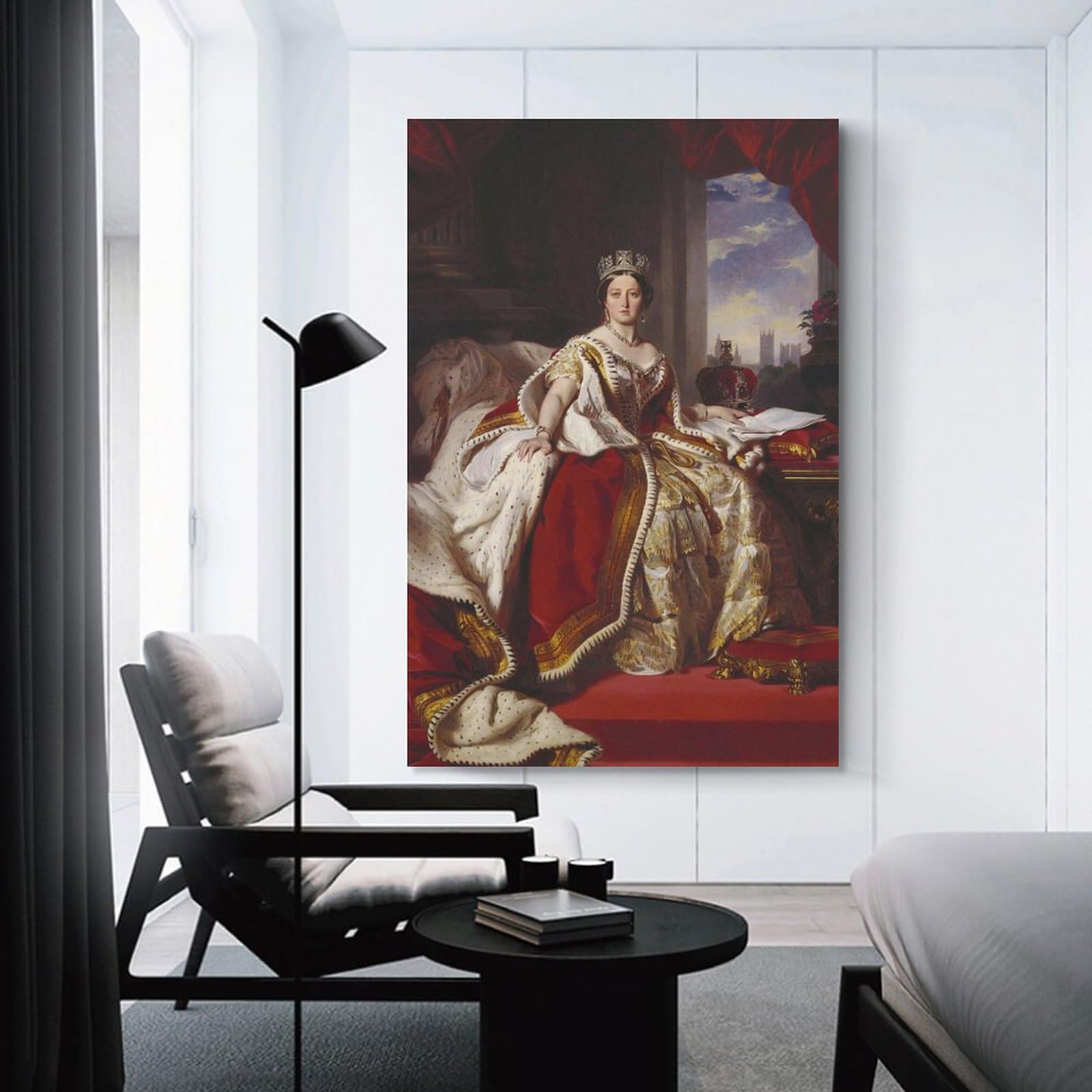 Amazon.com: Franz Xaver Winterhalter Art Poster Queen Victoria