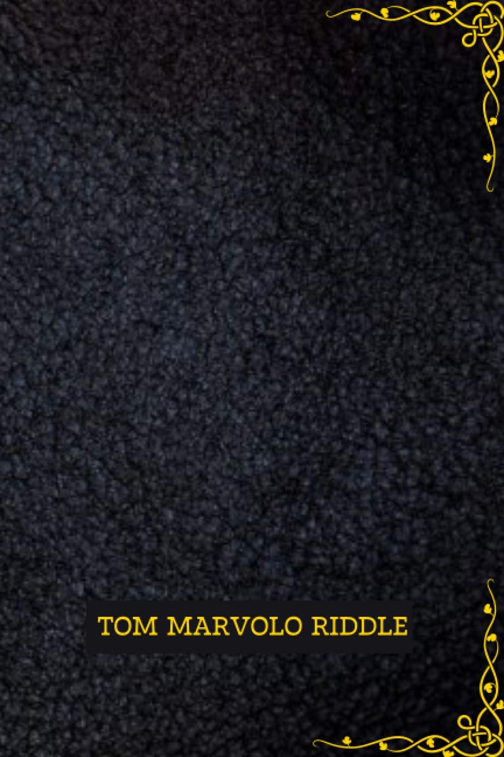 Tom Marvolo Riddle - Grand Carnet de Notes Jedusor: Ligné - 120 Pages