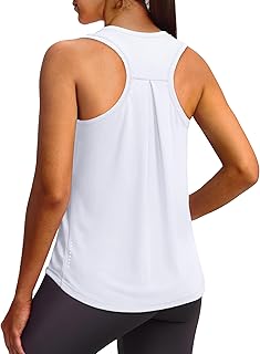 Performance Racerback Tank Top – Loose Fit for Yoga, Running, and Gym