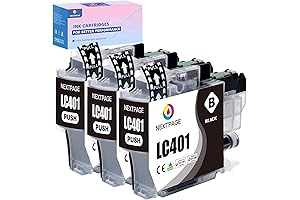Replacement LC401 Black Ink Cartridges Compatible Brother LC401 LC401XL