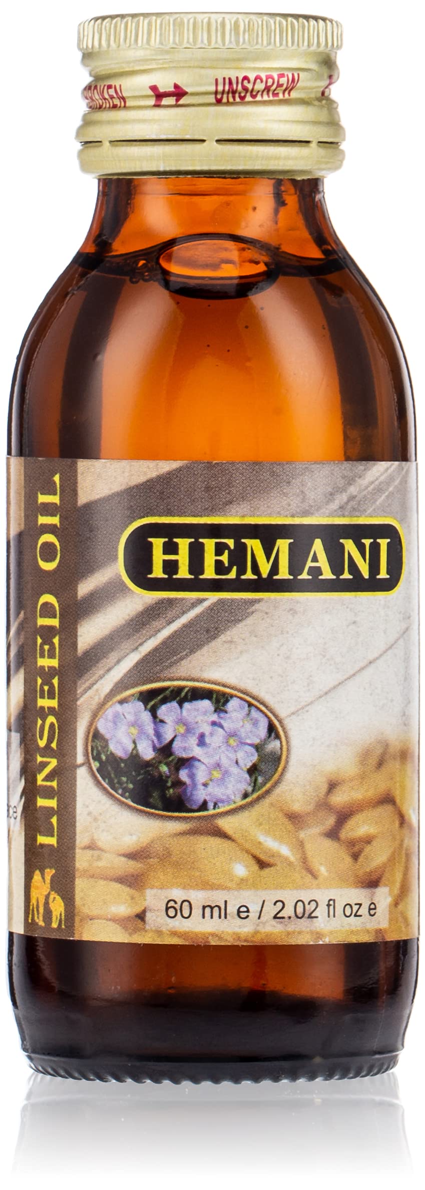 Hemani Linseed Oil -60 Ml, Good Source Of Dietary Fiber, Prevents Heart Disease And Arrhythmla, Reduce Inflammation.
