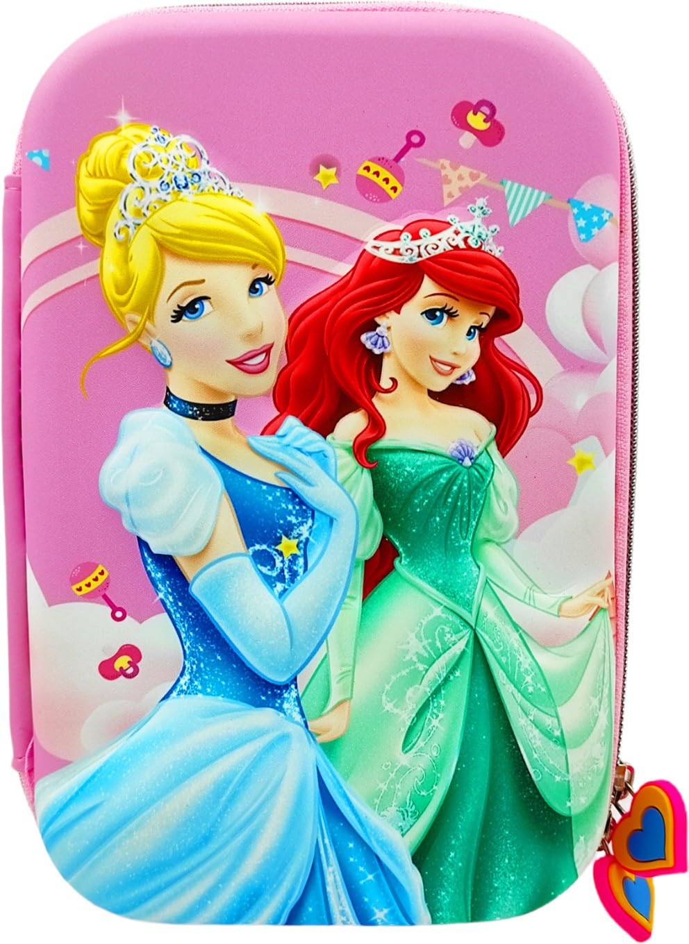 poksi® Disney Princess Eva Pencil Box | Jumbo Size |Accommodate All The Stationeries Disney Princess Art Eva Pencil Box (Set of 1, Pink) (B0CHF8GFK1) Amazon Price History, Amazon Price Tracker