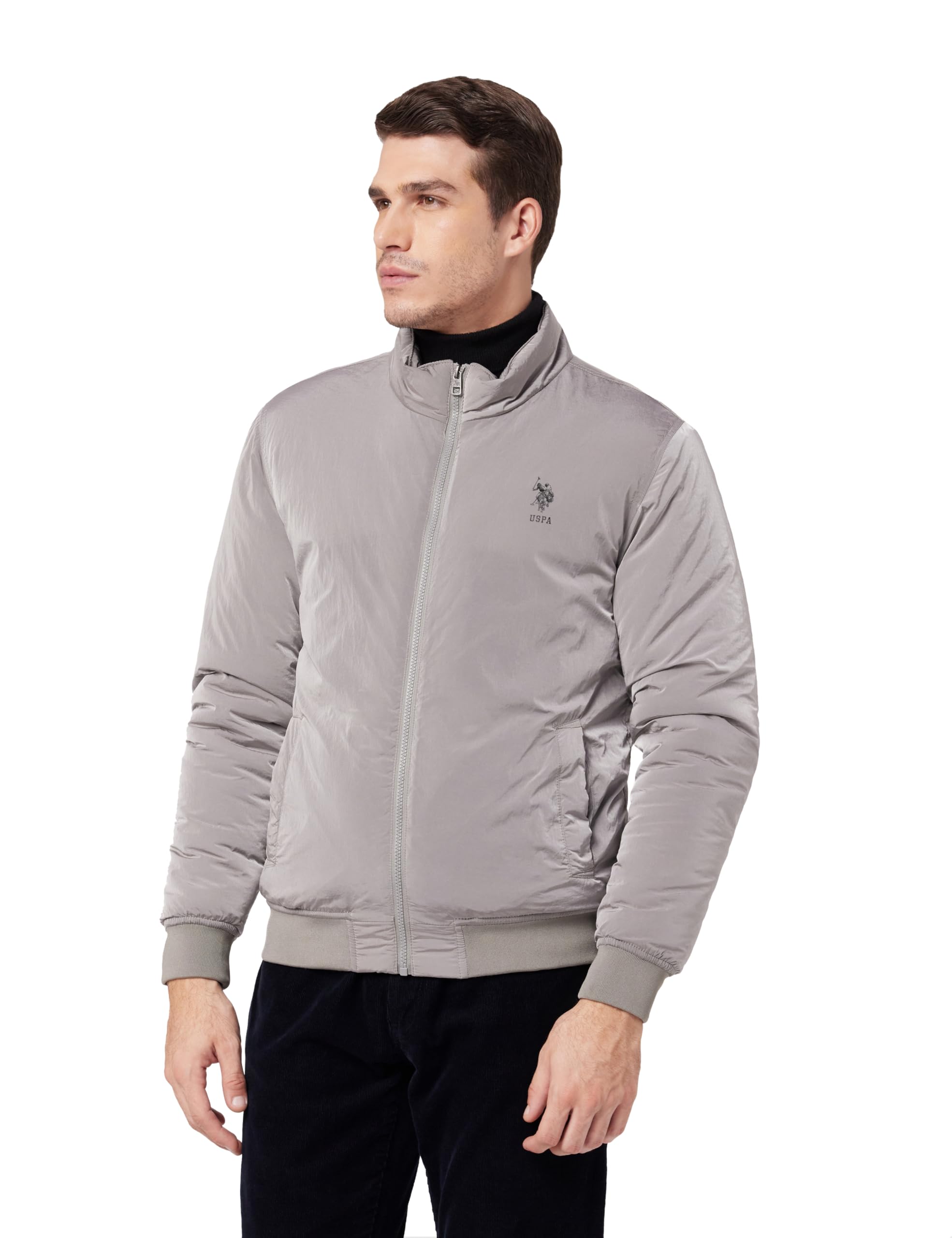 u.s. polo assn. Men's Polyester Standard Bomber Jacket-picture-22