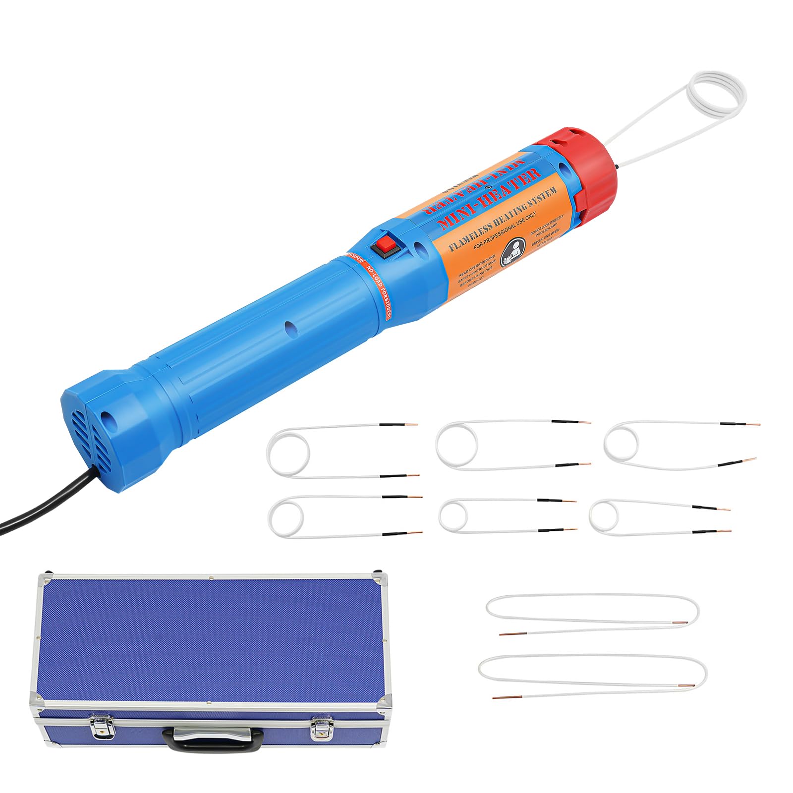 Induktionsheizgerät 1100W Magnetisches Induktionsheizer mit 8 Spulen