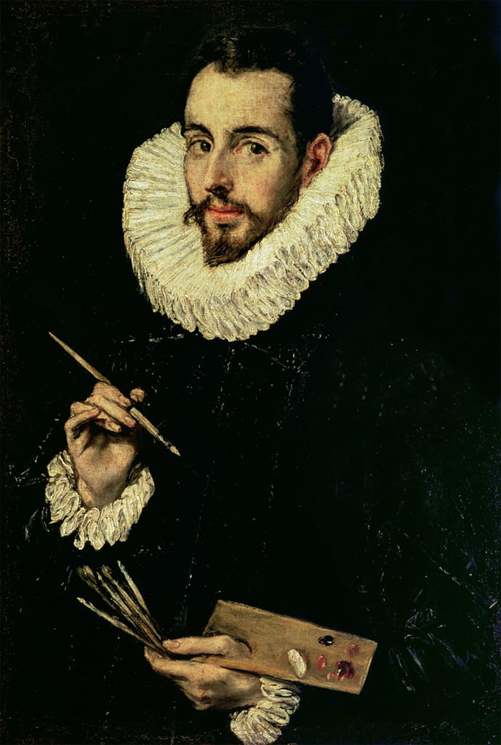 Impression d'affiches El Greco de Haute Qualité - Toile Portrait d'Artiste 60x90cm - 5