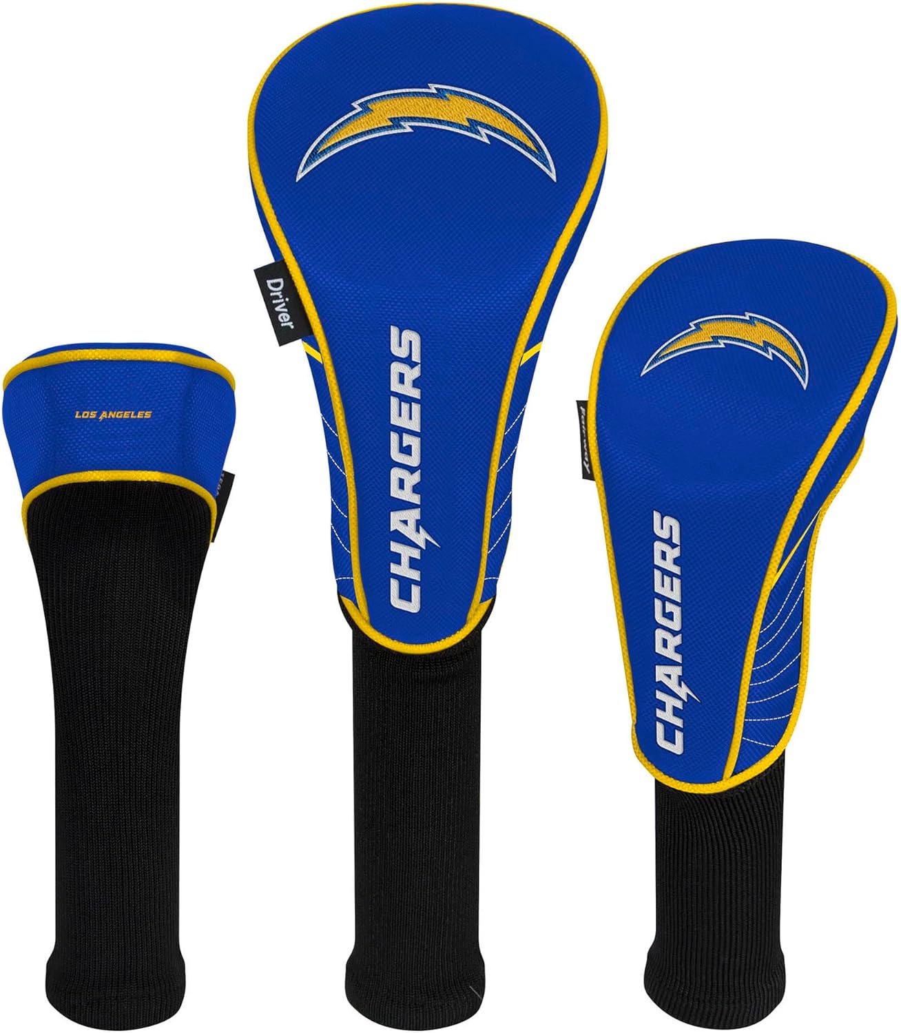WinCraft NFL Three-Pack Golf Club Headcover Set
