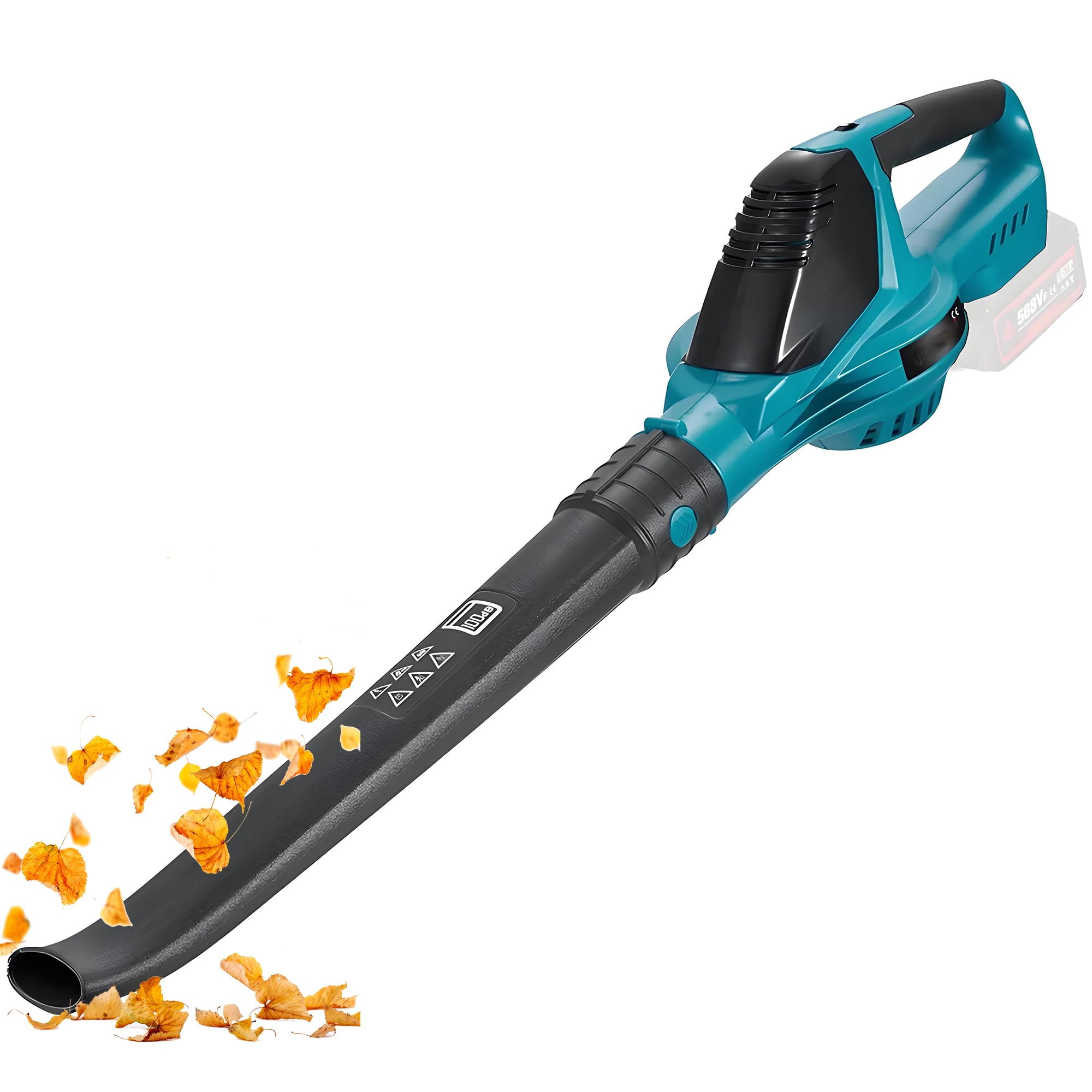 Soplador de Hojas Bateria 220 km/h, 5 Velocidades | 5500W Motor sin Escobillas Ligero y Compacto Electrico