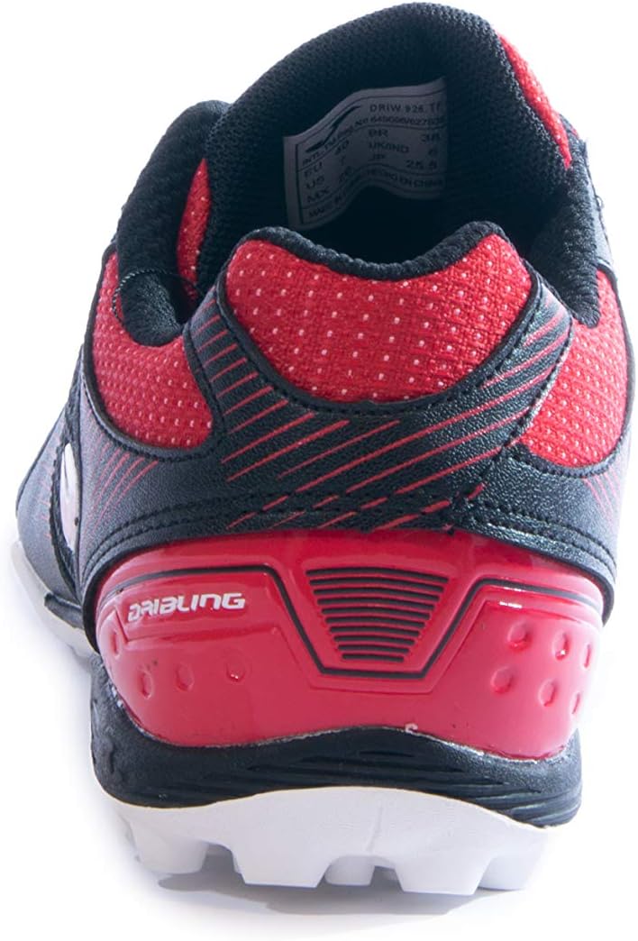Joma Men's Dribling TF Turf Soccer Shoes (10, Black/Red/White)