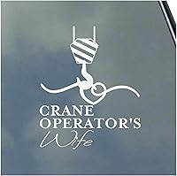 Vista 1 de Calcomanía de vinilo para esposas de grúa, construcción pesada
