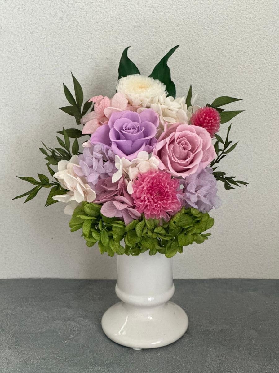 プリザーブドフラワー御供えの花