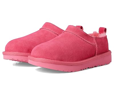 UGG Kids Classic Micro (Little Kid/Big Kid) Kids Shoes Pink Bloom : 13 Little Kid M, Suede