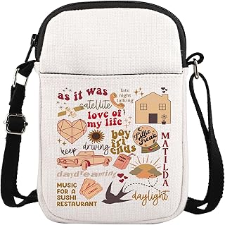 Singer Merch Singer Crossbody Bag Singer Album Inspired Gift Singer Fan Gift Singer Album Gift Music Lover Gift Merchandise