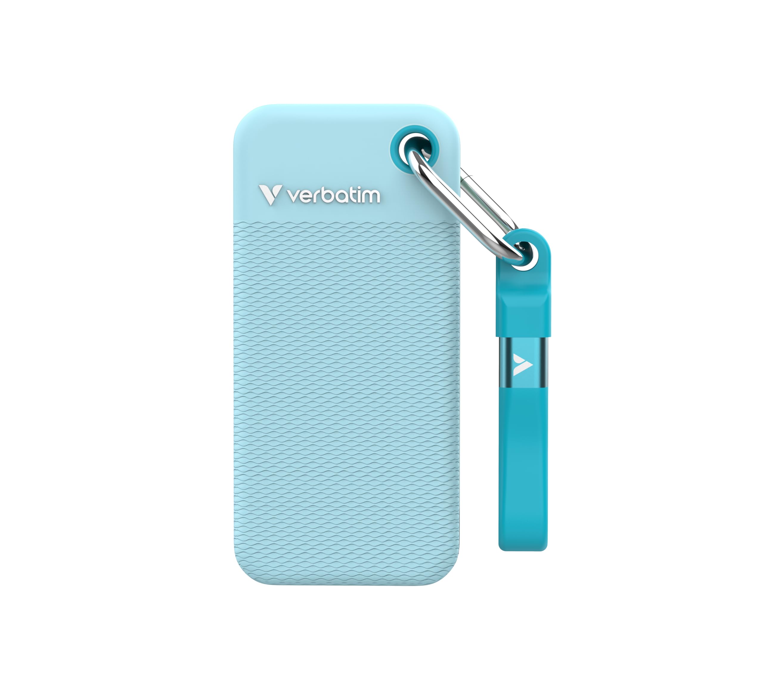 Verbatim Pocket SSD USBen2 Externe SSD 1000MB/s Polar Blau