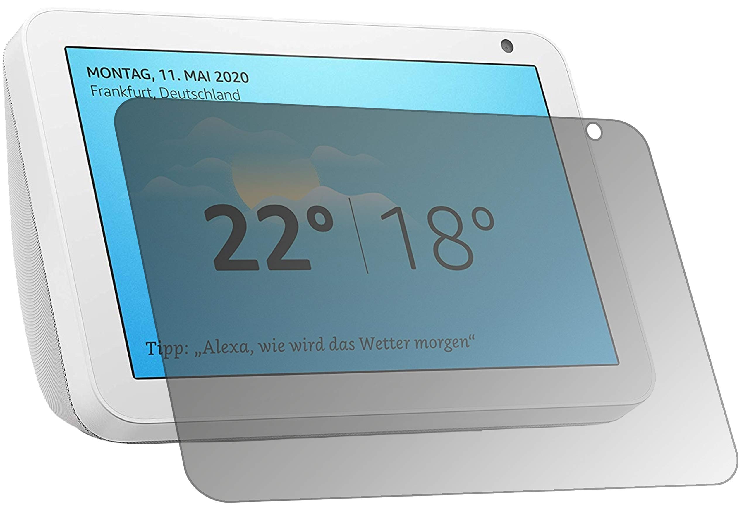 Marca Dipos Made In Germany Dipos I Protezione Vista Compatibile Con Echo Show 10 (3. Generation) Pellicola Prottetiva Privacy 4 Modi Vetro Protettivo 9H