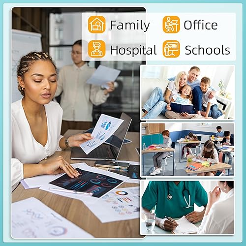 Miniatura 7 de 64XL - Cartuchos de tinta negros y de color compatibles con HP 64XL, paquete combinado de cartuchos de tinta compatibles con HP 64, tinta compatible