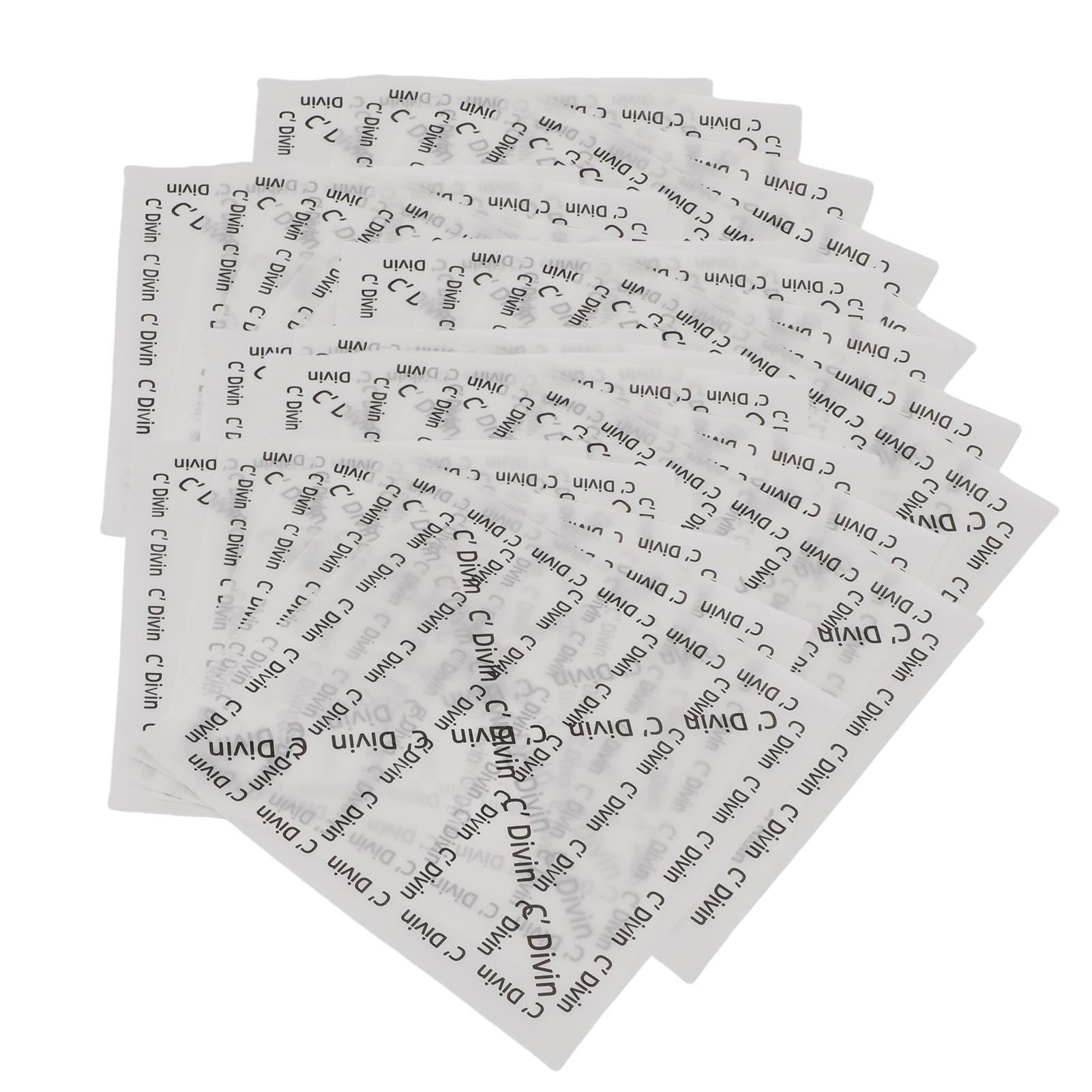 Papier do Pakowania Wysokiej ści Papier Delikatesowy z 500 Arkuszami Odporny na Tłuszcz, Nieprzywierający, do Serwowania, Pieczenia, Smażenia i Pakowania (Białe litery)