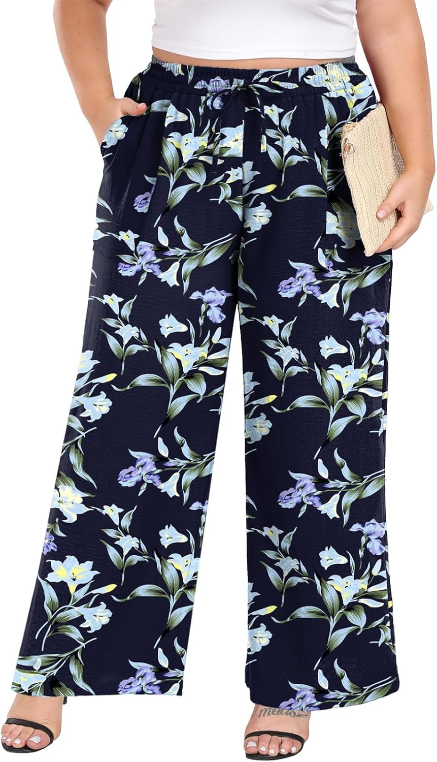 Blue White Lily
