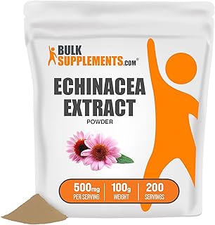 Sponsored Ad - BulkSupplements.com Echinacea Extract - Immunity Booster - Echinacea Root Extract - Immune Support Suppleme...