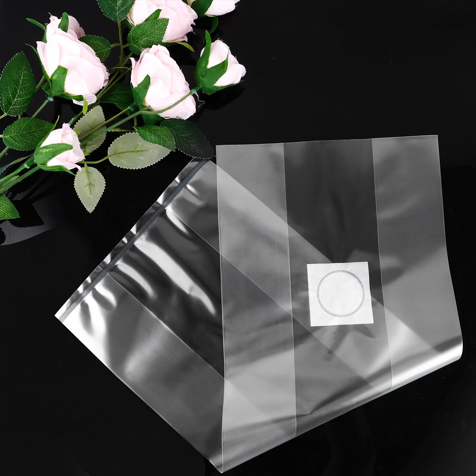 Bolsas De Cultivo De Hongos 50 Unidades 18x35 Cm – Transparentes Con Filtro De Aire, Ideales Para Setas Y Granos