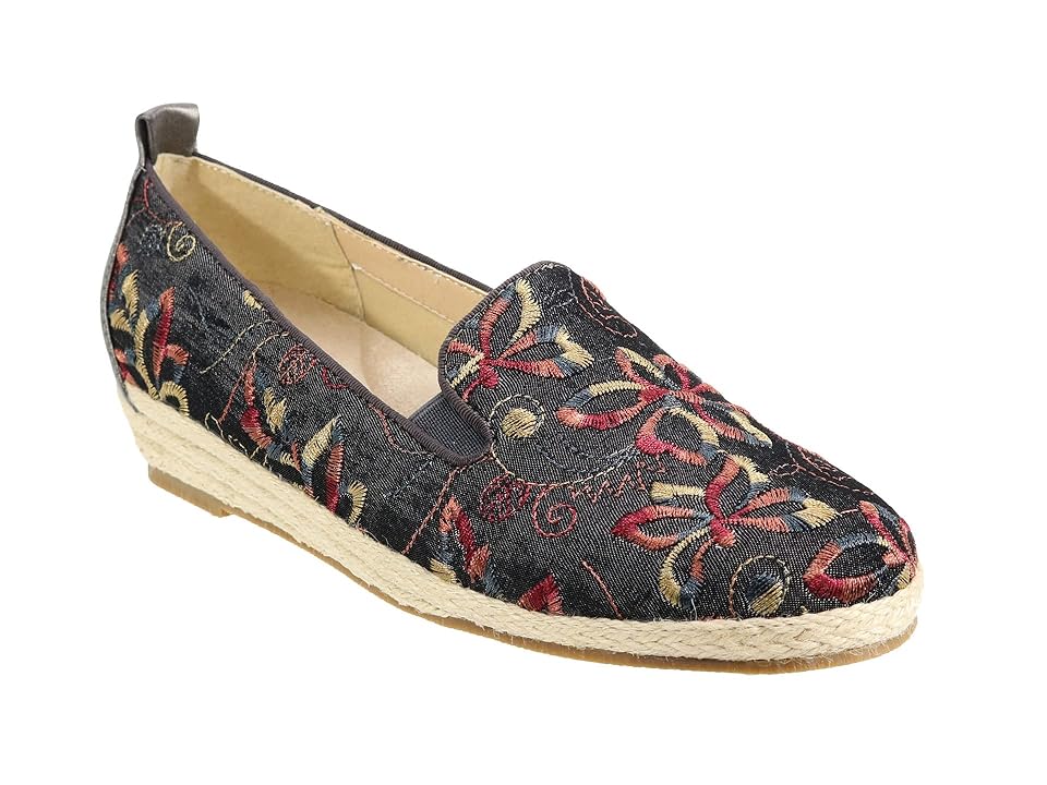 David Tate Kindle (Black Multi) Women's Shoes INTERNATIONAL SHIPPING