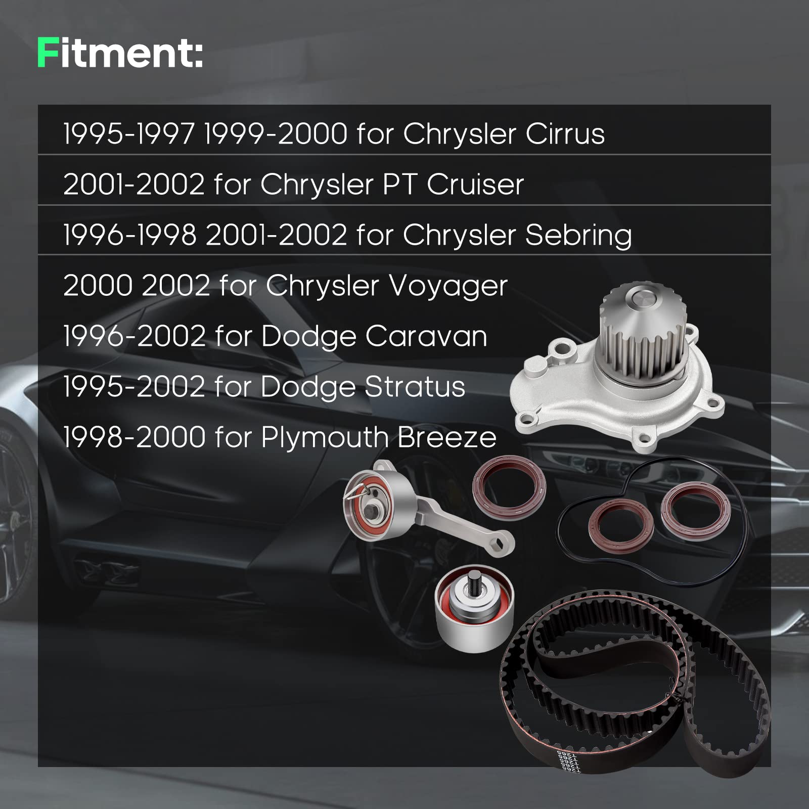 Timing Belt Replacement Water Pump at Sarah Geneff blog