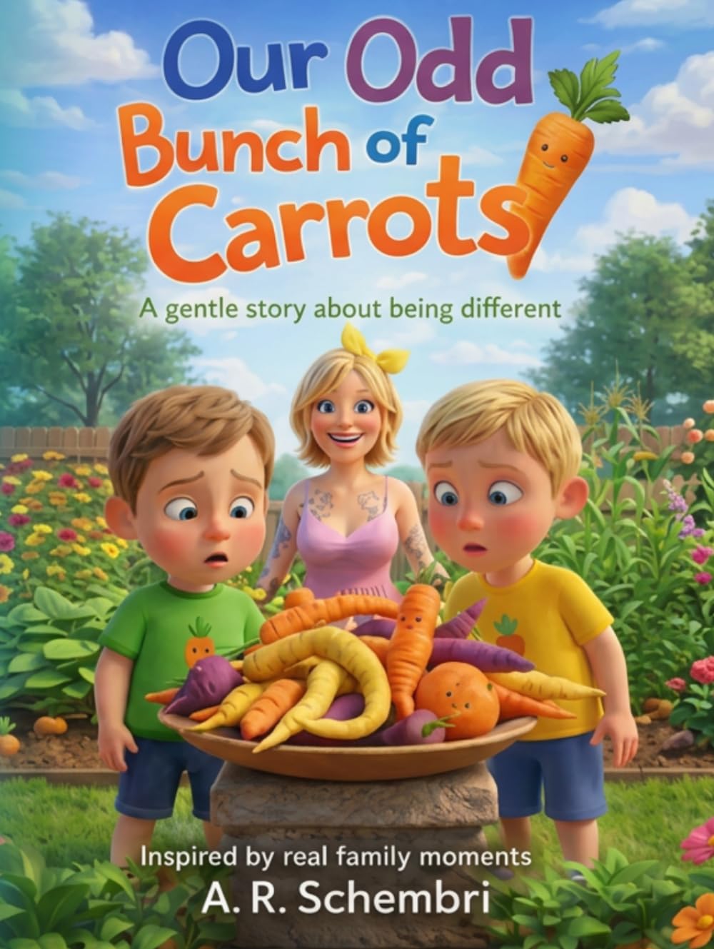 Our odd bunch of carrots: A gentle story about being different (The odd bunch)
