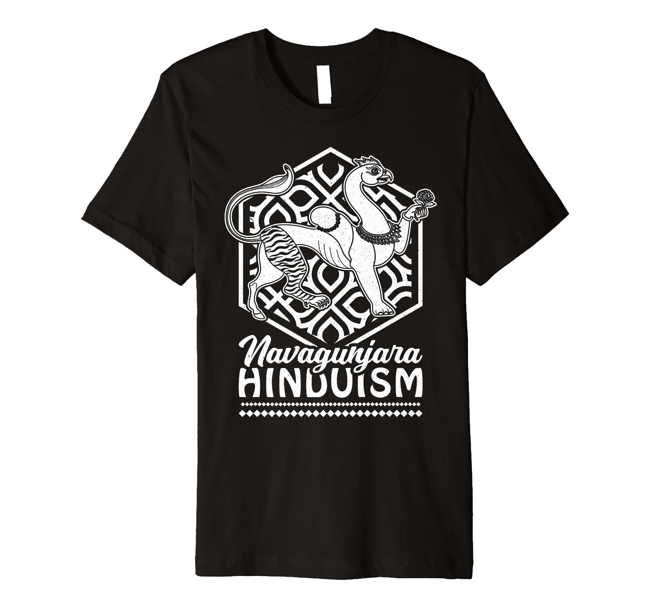 Navagunjara Hinduism meditation India mythological traveling Premium T-Shirt