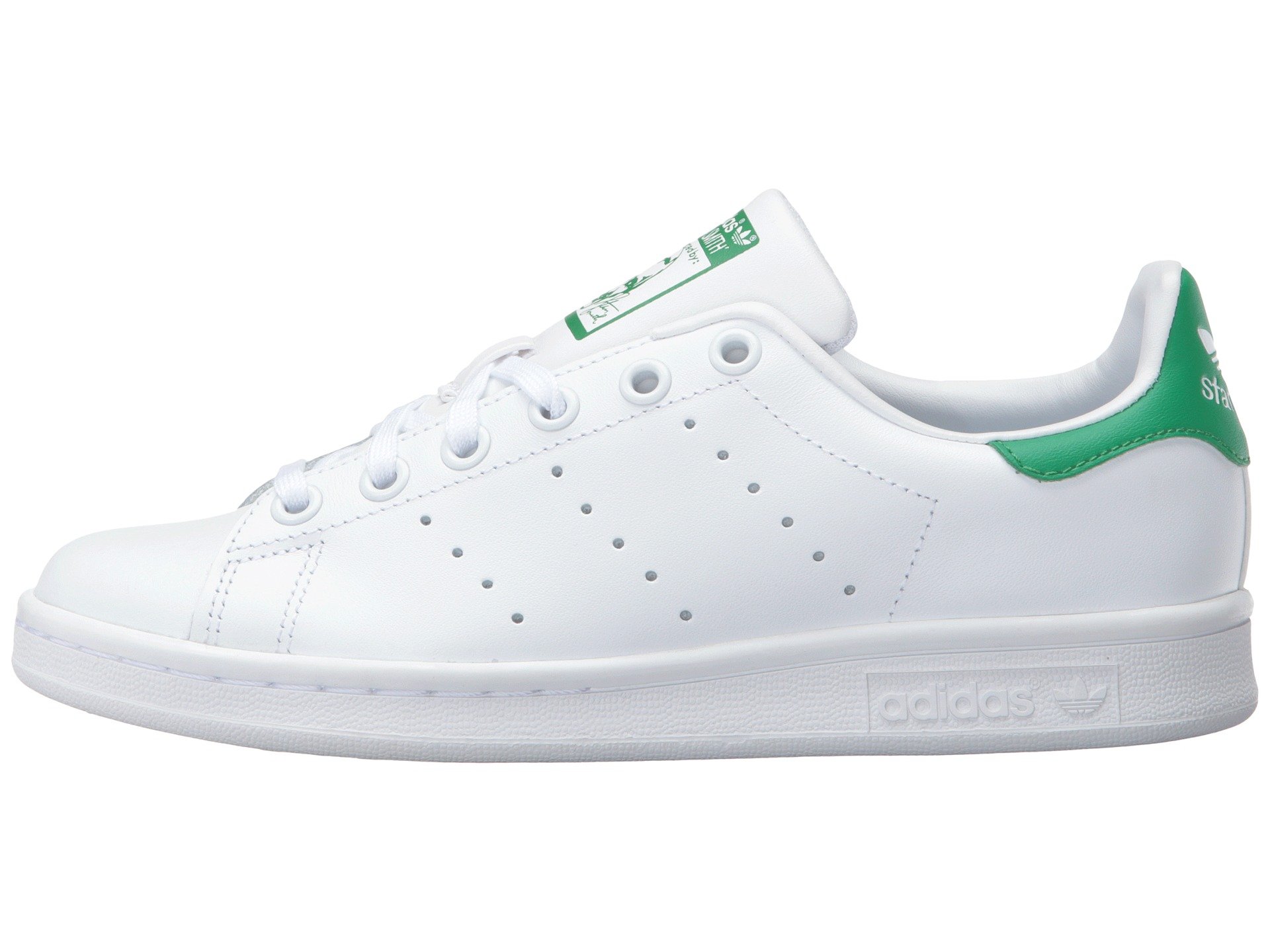 adidas Originals Kids Stan Smith (Big Kid) at Zappos.com