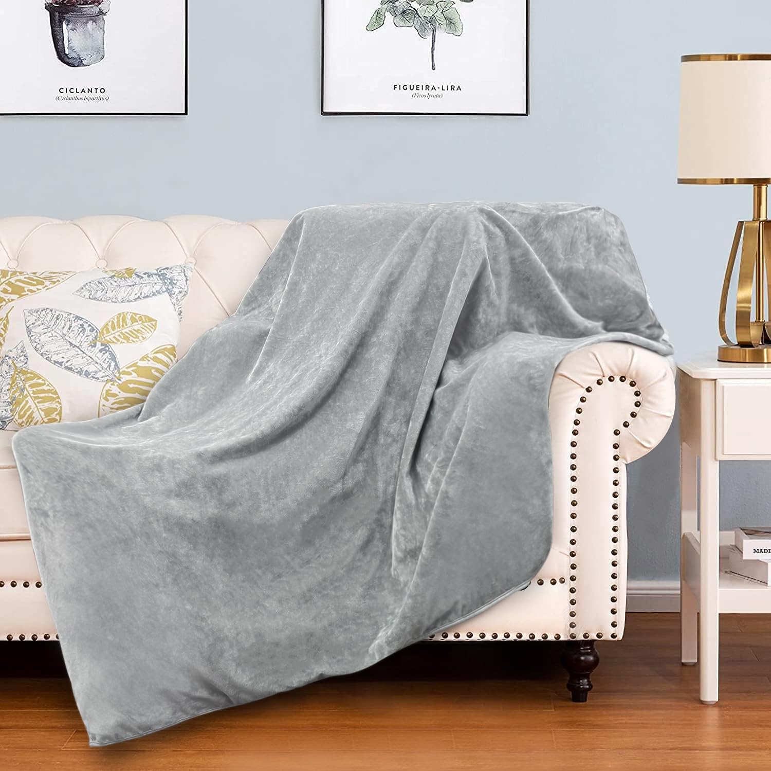 MEIMING Fara Day Pregnancy Protection Blanket 54.3IN * 59.8IN, Bigger Size, Less Noise, Two Sides, All Crowds, Home, Office, Travel, Bed