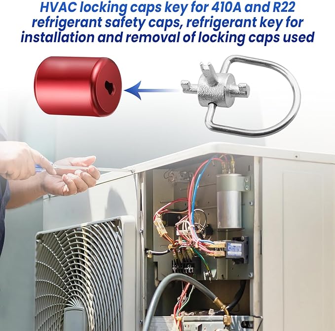Llave para Tapones de Seguridad de Refrigerante, 2 Piezas miniatura 3