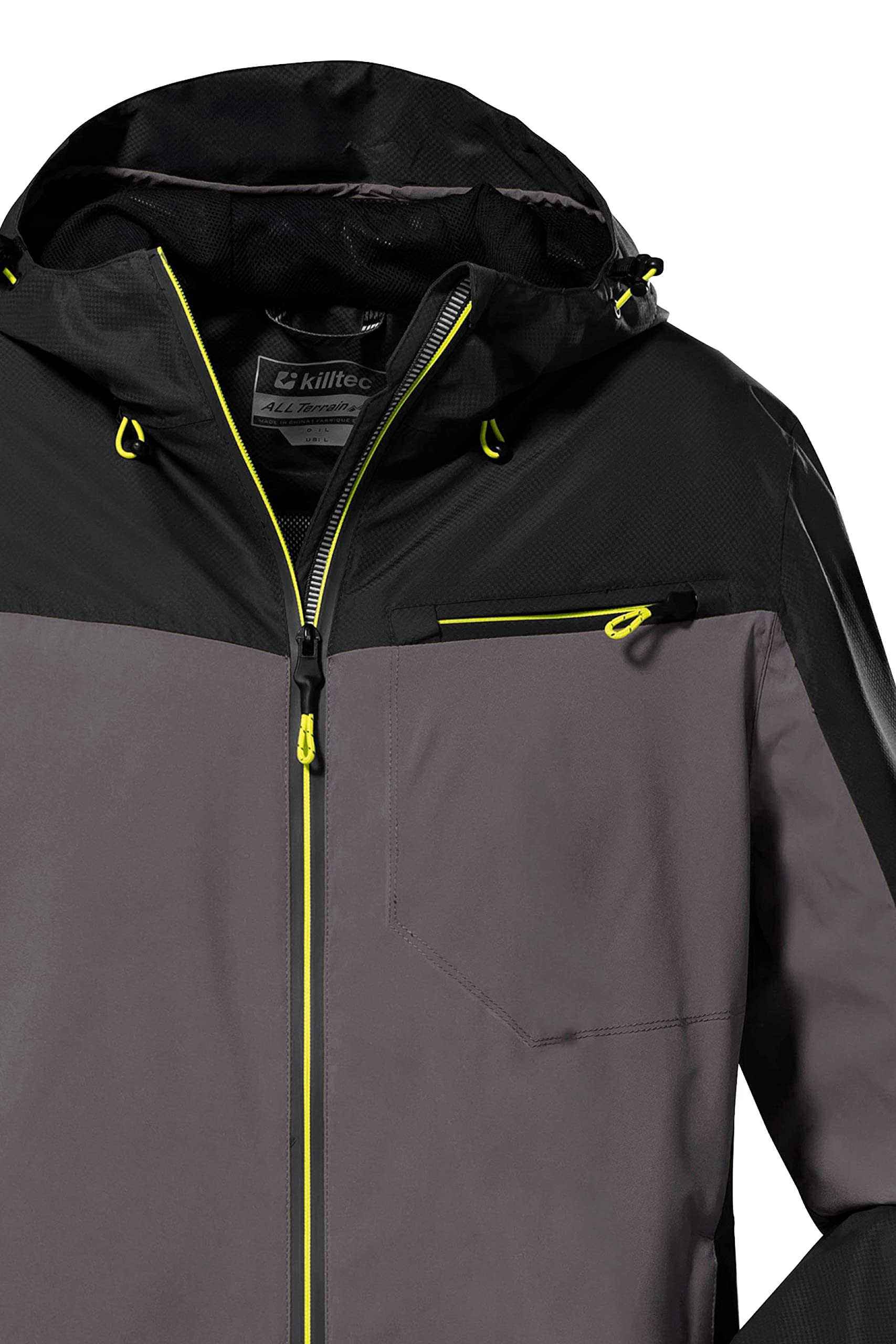 Killtec Herren Kos 6 Mn Jckt Funktionsjacke/Outdoorjacke mit Kapuze, packbar