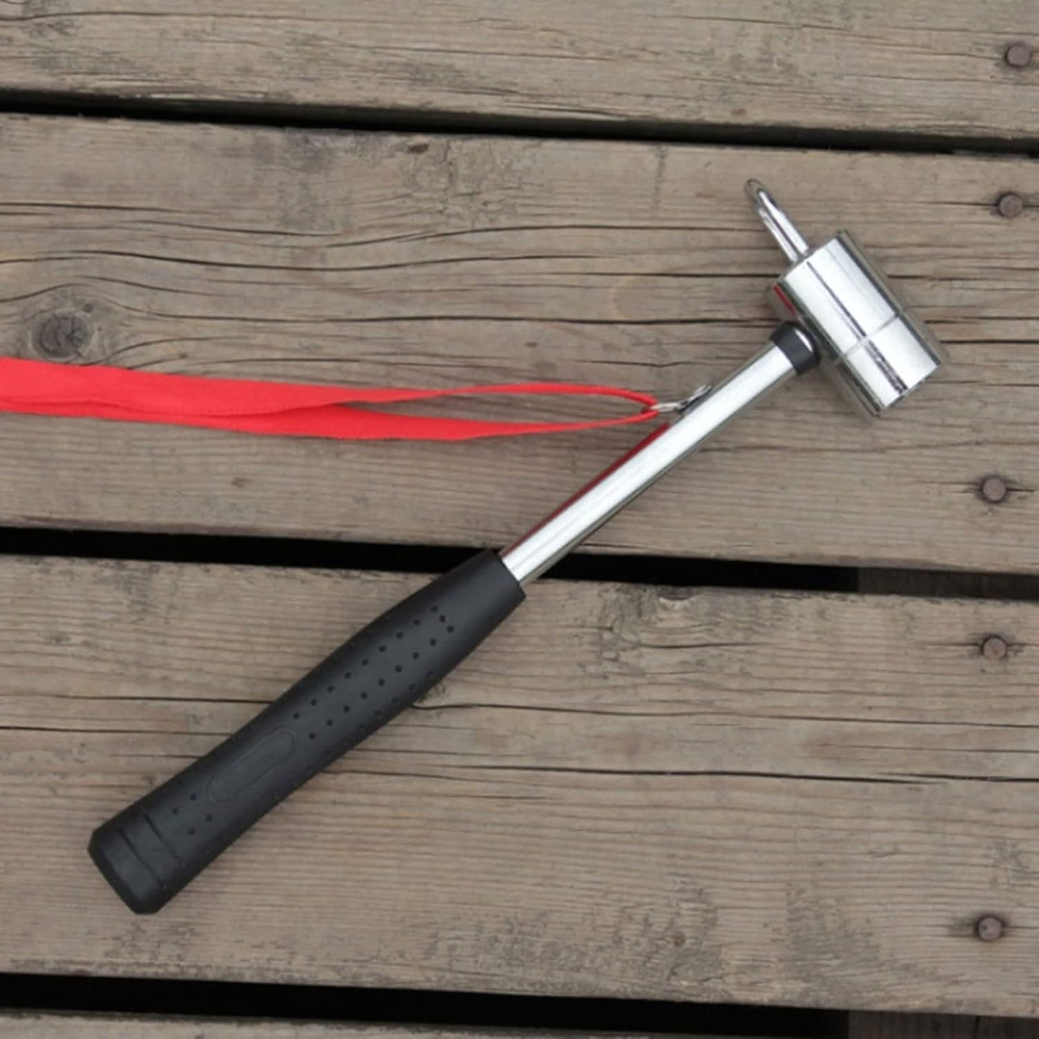 Meat Tenderizers Camping Hammer Multi-Function with Ergonomically Handle Nail Puller Practical Stake Tool for Outdoor Tent