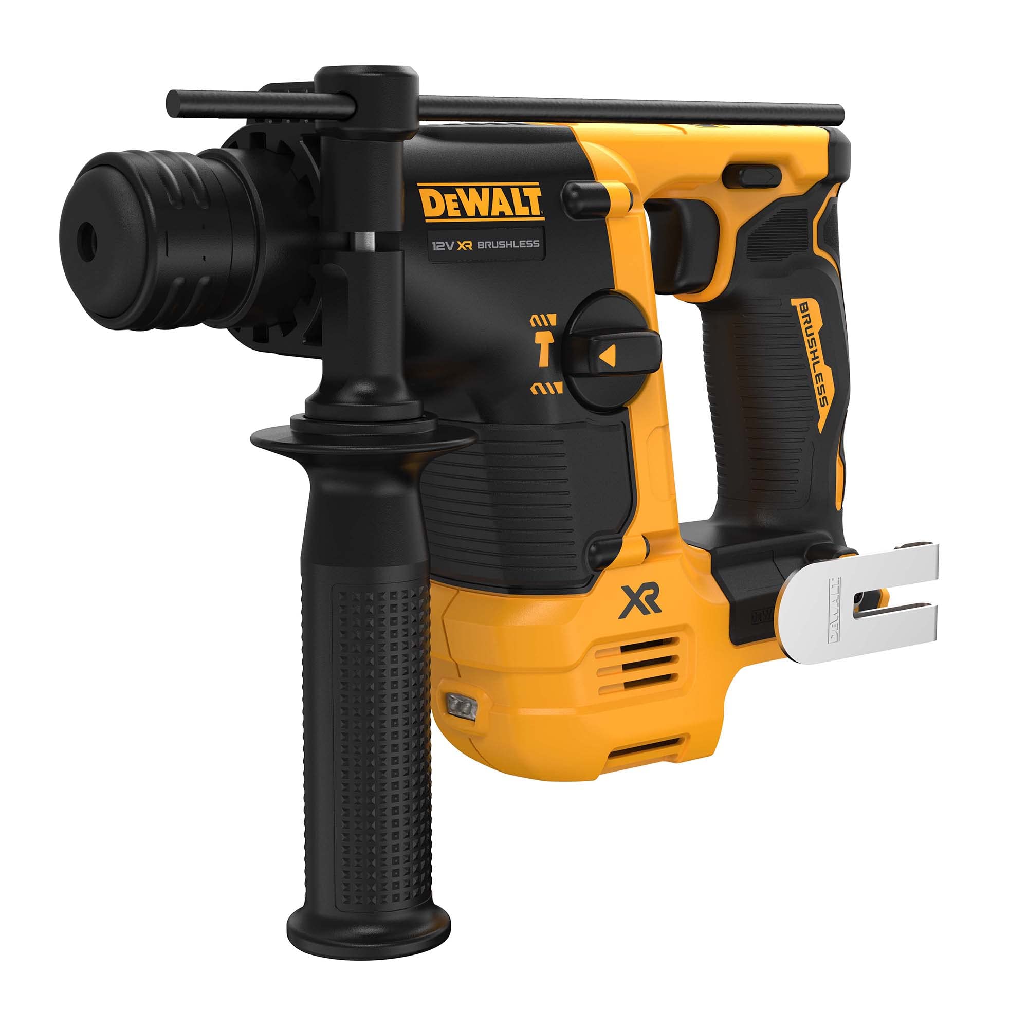 Martillo sin escobillas XR 12V SDS-Plus® 1,1J 2 modos sin cargador/batería con Maletín TSTAK