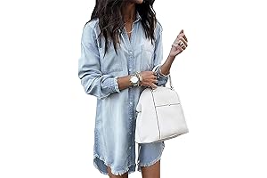 Women's Casual Denim Dresses: Style and Comfort