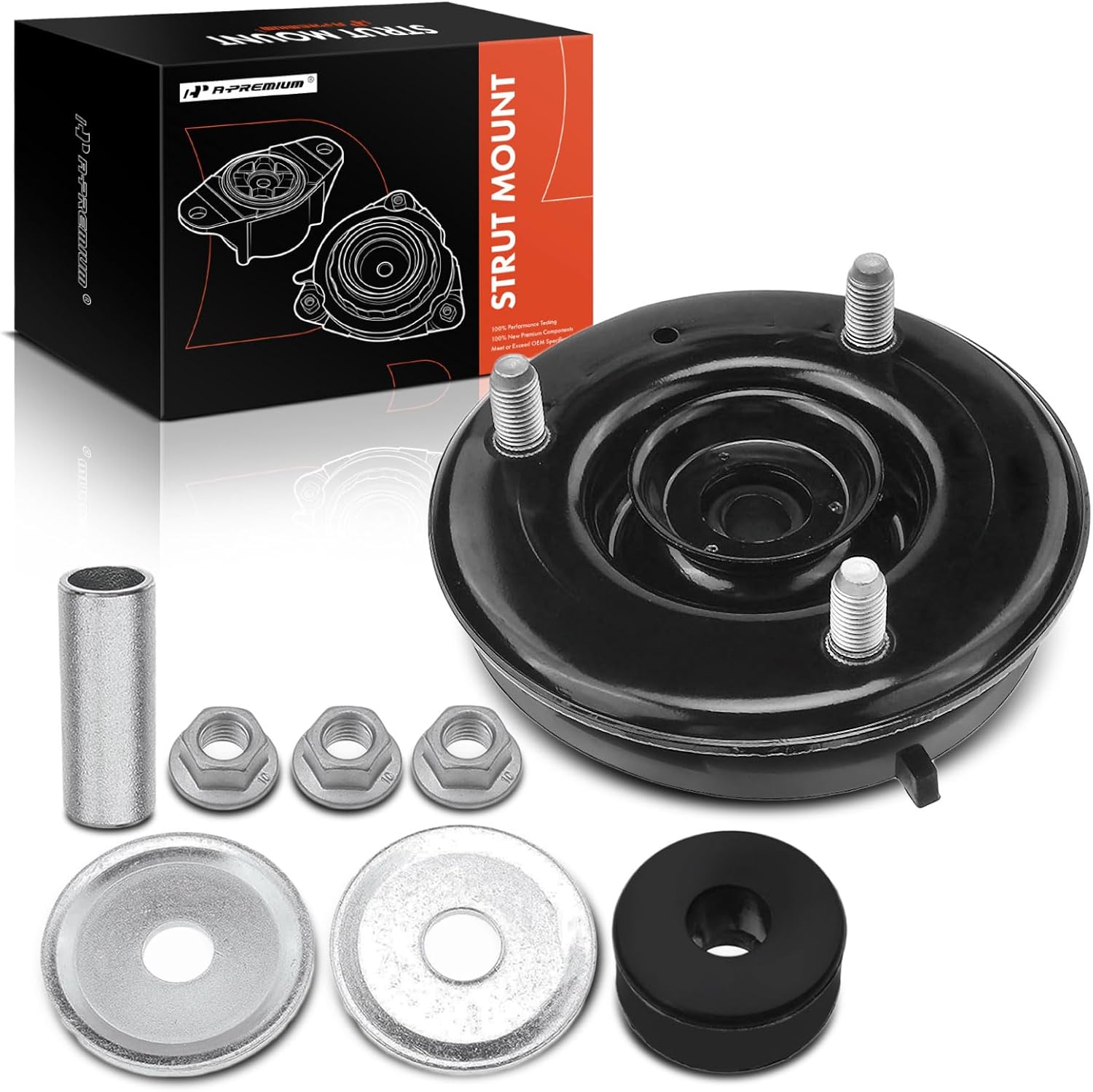 A-Premium Front Suspension Strut Mount Compatible with Nissan Frontier 2005-2019 Pathfinder 2005-2012 Xterra Suzuki Equator